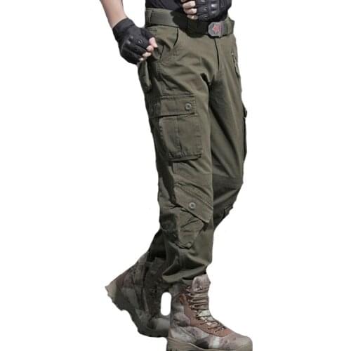 New Arrival Male and Female Couples Loose Trousers Autumn Winter Women Green Cargo Pants Mens Joggers Hip Hop Jeans Many Pockets