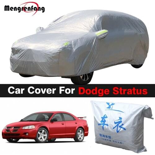 Full Car Cover Outdoor Anti-UV Sun Rain Snow Ice Protection Cover Dust Proof For Dodge Stratus 1995-2006