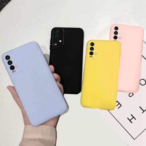 For Xiaomi Redmi 9T Case Cute Candy Soft Slim TPU Fundas Phone Cases For Xiaomi Redmi 9T 9 T Back Cover Redmi9T Shockproof Coque