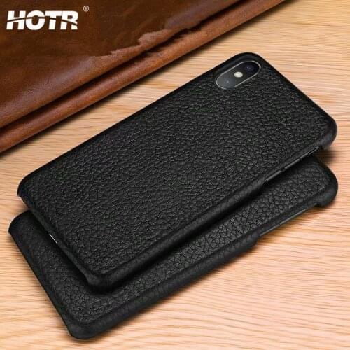 Genuine Leather Case for iphone X XS XR XS Max 11 Pro Max SE 2020 Real Leather Back Cover for iphone 6 6s 7 8 plus Leather Case