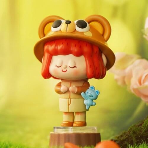 Blind Box Lot Maomao Dream Forest Series Action Figure Cute Anime Guess Bag Random Animal Doll Model Mysterious Girly Heart Gift