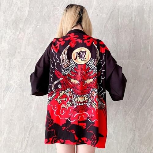 Women Kimono Cardigan Haori Yukata Japanese Kimono Women Japanese Clothing Streetwear Shirt Kimono Haori WomenS Blouse Obi