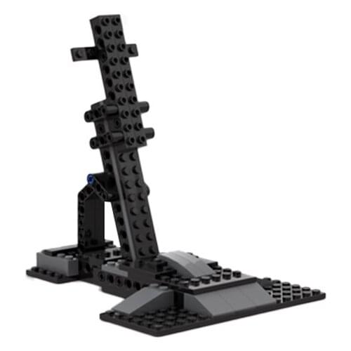LEQUMOC Movie Star Plan Stand for Slave 6209 8097 69PCS Bricks MOC Model Building Blocks Toys for Children DIY Toy Kids Gifts