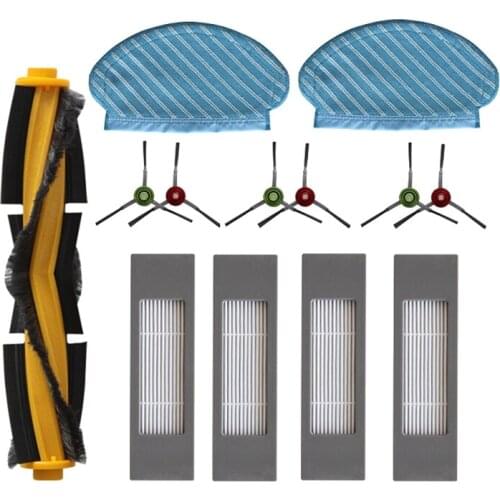 HOT！-Main Side Brush Filter Mop Cloth Set For Ecovacs Deebot Ozmo 920 950 Vacuum Cleaner Parts Replacement Home Accessories