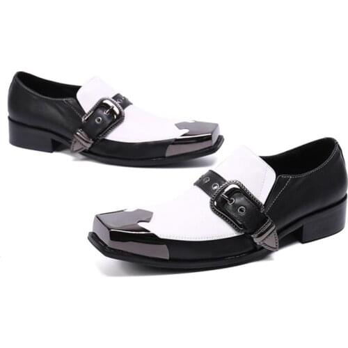 NOSONOSO Mens Leather Shoes