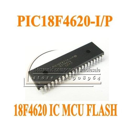 Wholesale 5pcs/lot PIC18F4620-I/P 18F4620 IC MCU FLASH Chip 32KX16 DIP DIP40