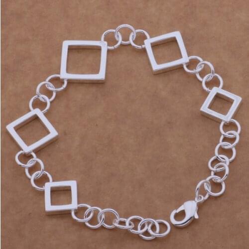 Wholesale High quality silver plated Fashion jewelry Bangles WB-057