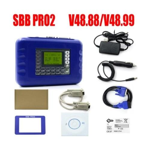 SBB V48.99 Pro2 sbb Key Programmer Add Cars to 2017 PRO 2 SBB 48.88 V46.02 Transponder No Tokens Limited sbb key program