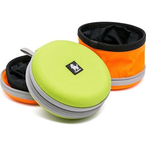 Foldable Pet Bowl Collapsible 2 Way Use Dog Bowl Portable Dog Water Bowls Nontoxic Dog Cat Water Food Dispenser Pet Supplies