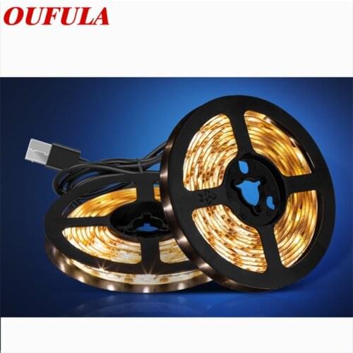 Hongcui USB Led Strip DIY Television Background Light With Waterproof Low Voltage 5V Strip For Living Room Bedroom Decoration