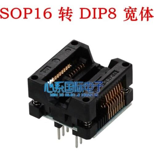 Sop16 to Dip8 Test Socket RT809F EZP2010 CH341A EZP2019 TL866 Burning Socket