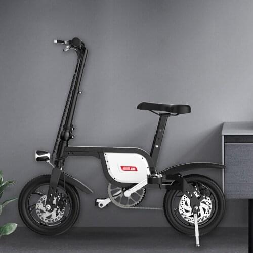 Smart Folding Electric Bike Mini Electric Bicycle city EBike with LCD，LED headlight，Endurance 35-40km