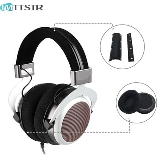 IMTTSTR Universal Headband Ear Pads for Beyerdynamic DT860 T5P T70P T70 T90 Earphones Bumper Cover Cups Replacement Cushion