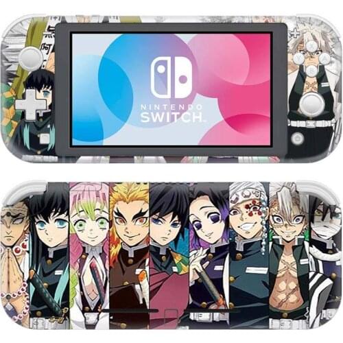 Vinyl Screen Skin Anime Demon Slayer Protector Stickers for Nintendo Switch Lite NS Console Nintend Switch Lite Skins Stickers