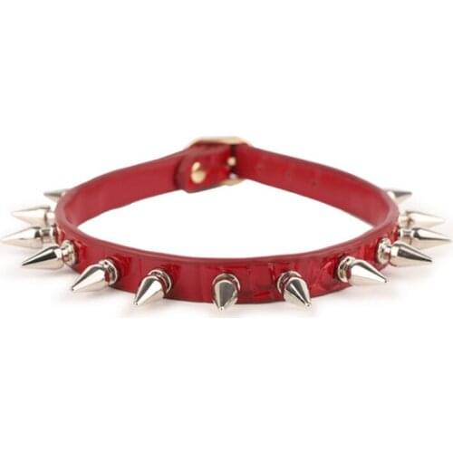 High Quality Genuine Leather Rivet Slave Bondage Collar Fetish SM Sex Toys For Woman Couples