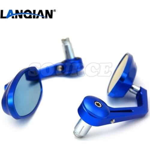 7/8" Accessories Motorcycle Rearview Mirror Round Handle Bar End Mirror Rear Side Mirror for Yamaha 2005 - 2011 YZF R6 2004-2008