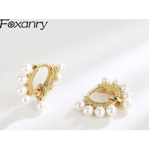 Evimi Prevent Allergy 925 Sterling Silver Pearls Earrings for Women Trendy Elegant Simple Tassel Bride Jewelry Birthday Gifts