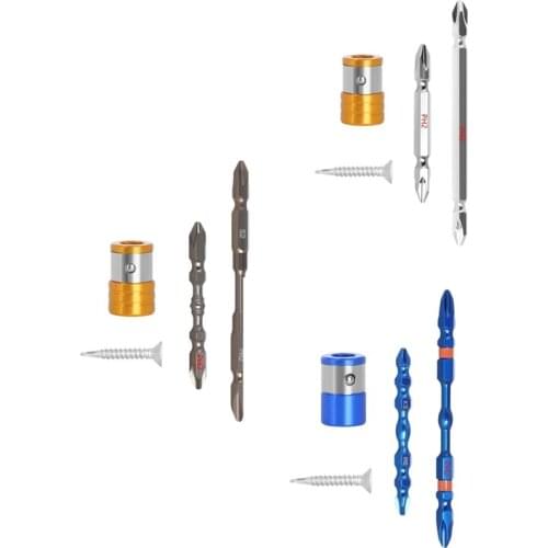 1 Set 1/4Inch Hex Shank Fits Magnetic PH2 Long Reach Electric Screwdriver Bits Single Phillips Cross Head Tool