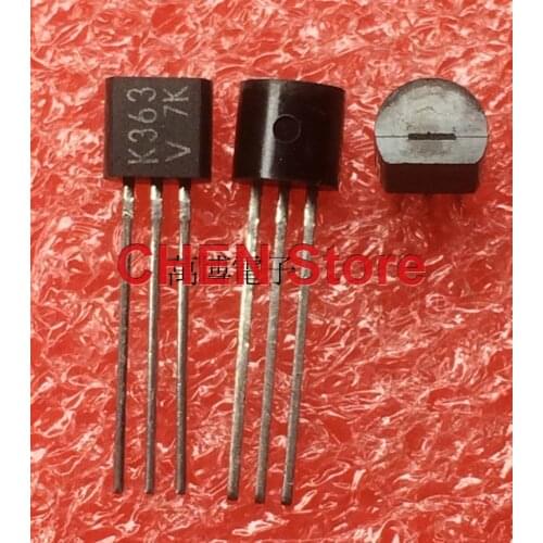 10pcs TOSHIBA 2SK363-V TO-92 Transistor K363-V Audio Power Amplifier 2SK363V replace 2SK170 2SK364 2SK366 mos
