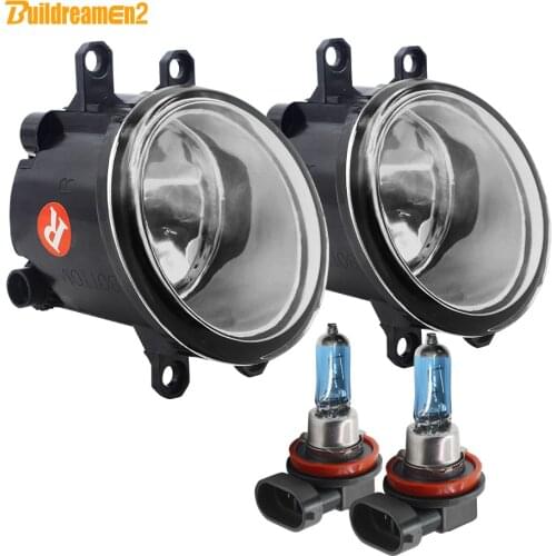 2 X Halogen Fog Light Car Front Bumper Fog Lamp 12V For Toyota Highlander 4Runner Yaris Urban Cruiser Matrix Solara RAV4 Avalon