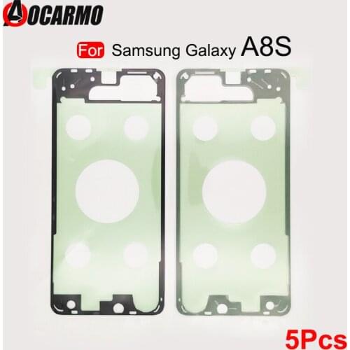 5Pcs/Lot Back Adhesive For Samsung Galaxy A8s SM-G8870 Back Cover Waterproof Sticker Glue