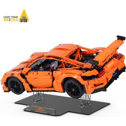 The Acrylic Display Stand For Technical 911 Gt3 Rs 42056 Race Car Toys Building Blocks(display Stand Only)