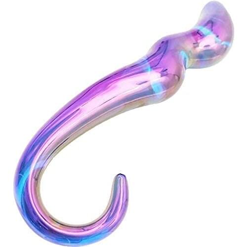 Crystal Butt Plug Vagina Masturbation Pyrex Glass Dildo Anal Pearl Adult Masturbate Sex Toys for Women Men Gay