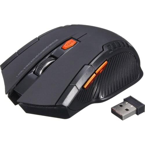 2.4GHz Wireless Mice With USB Receiver Gamer 1600DPI Mouse For Computer PC Laptop