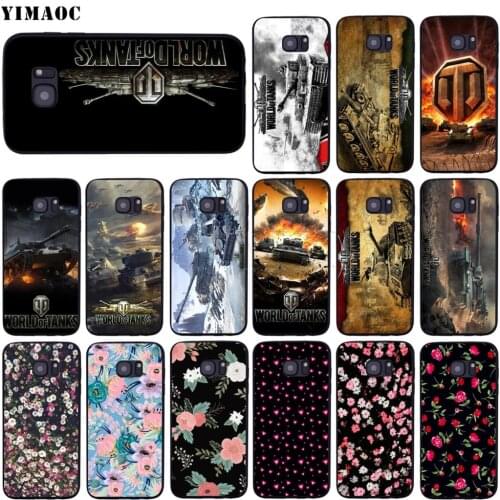 YIMAOC World of Tanks WoT Case for Samsung Galaxy A7 A8 A9 A10 A20 A30 A40 A50 A70 M10 M20 M30 S10e J6 Plus