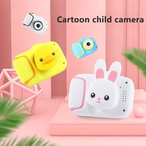 Child Camera HD Digital Camera 2 inch Cute Cartoon Camera Toys Children Birthday Gift 2000w Children Toys Camera
