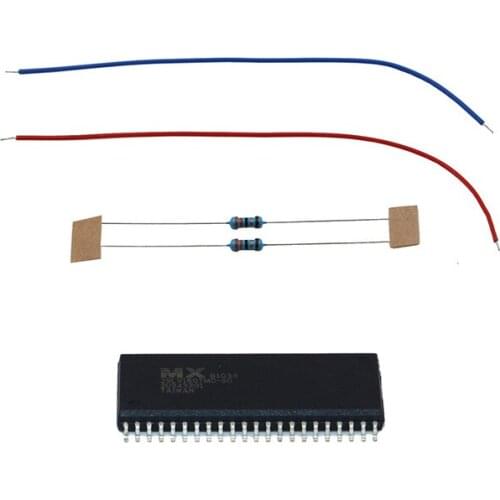 For Sega Dreamcast DC VA1 VA2 Bios Chip Mx29Lv160Tmc-90 Bootloader Bios 2pcs 10k ohm resistors Kynar Wire