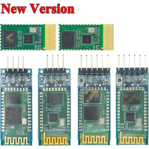 HC-05 HC-06 Master-Slave 6Pin/4Pin Anti-Reverse, Integrated Bluetooth Serial Pass-Through Module, Wireless Serial for Arduino