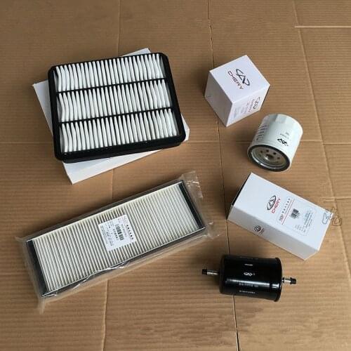Filter Kit For Chery V5 Eastar Cross Air Filter&Fuel Filter&Oil Filter&Carbin Filter B14 Filter Set