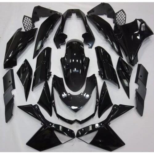2021 WHSC Motorcycle Fairing Body Kit For KAWASAKI Z1000 2010-2011 Black