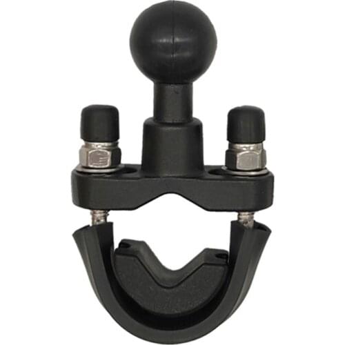 Motorcycle Handlebar Rail Mount U Bolt Mounting Base 1\" Ball Head for Ram Go-pro