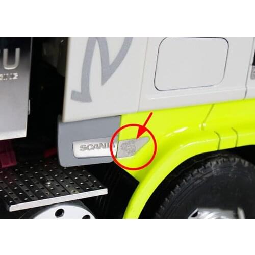 Tractor Truck Body Metal Decoration Logo For 1/14 Rc Truck Tamiya Scania R470 R620 R730 56323