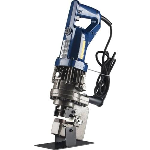 MHP-20 Angle Steel Channel H-shaped Steel Hydraulic Punching Machine Flange puncher 900W Electric Punching Machine