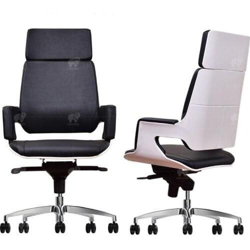 Fashion boss chair leather swivel chair modern business office chair home computer chair