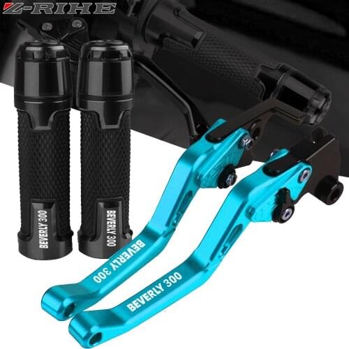 Motorcycle CNC Handle Hand Grips Brake Levers Clutch For PIAGGIO BEVERLY300 BEVERLY 300 2011 2012 2013 2014 2015 2016 2017 2018