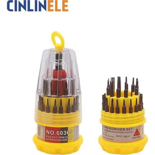 30 Bits Precision Screwdriver Set with Case All-in-One Multi-Function Repair Tool Kit Magnetic