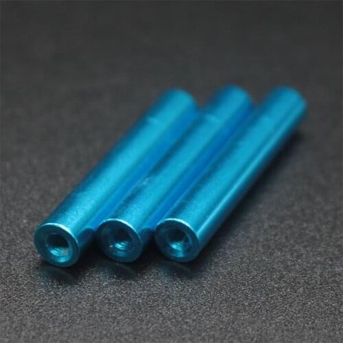 Wholesale 5Set/Lot 3Pcs/Set HSP Upgrade Parts For 1:8 Nitro Power RC Truck Car Aluminum Wing Posts 860025 RC Car Blue CNC