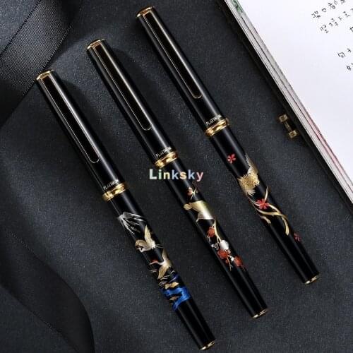 Platinum Maki-e Warbler,Phoenix,Plum Bird 0.5mm Gel Pen - NEW In Box - GBTL-4000M,Adult Writing Supplies,High-grade Gift