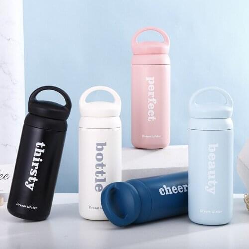 550ML Portable Stainless Steel Thermos Coffee Tea Mug Insulated Tumbler Vacuum Flask Car Water Drinking Bottle for Travel