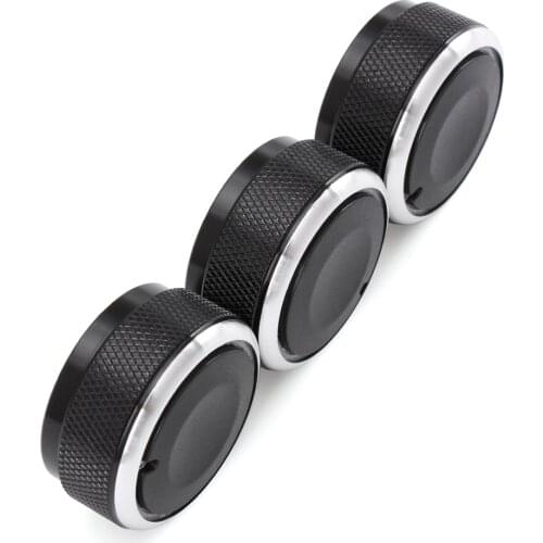 AndyGo Aluminum alloy air conditioning knob AC Knob For Mazda M3 Mazda 3 2004-2009 Car Air Conditioning heat control Switch knob