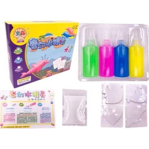 Handmade DIY Magic Water Elves Sea Baby Toys Water Toy Set Magic Multi-function DIY Pretend Play Kit For Children