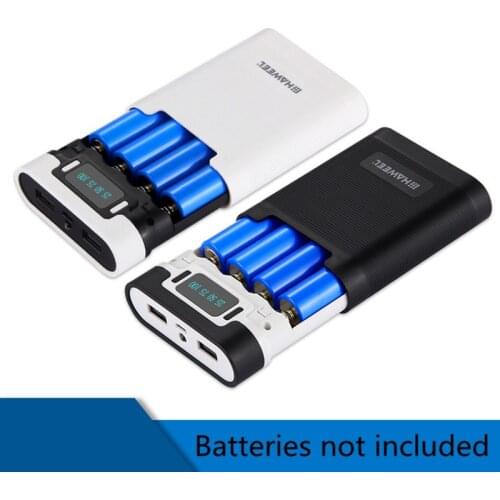Universal 18650 Battery box Portable DIY USB Mobile Power Bank Charger Pack Box Battery Case Power Bank Kit Storage Case