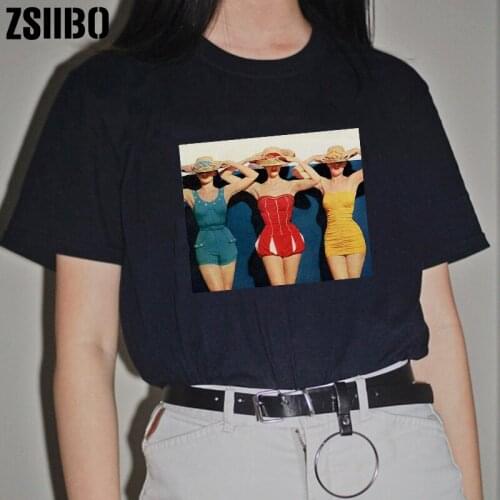 2019 New Summer Female tshirt Women clothes T-shirts Casual Harajuku Love Printed Tops Tee Short Sleeve shirt Clothing vintage