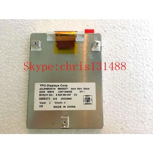 Brand new AAJ048K001A TFT LCD display digitizer screen panel for Mercedes Benz Toyota Touareg Audi BMW with easy installation