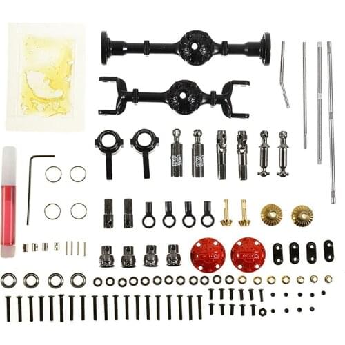 1 Set Metal Bridge Axle Upgraded Parts DIY Upgrade Drive Shaft Bridge For WPL 1:16 RC Car Accessories