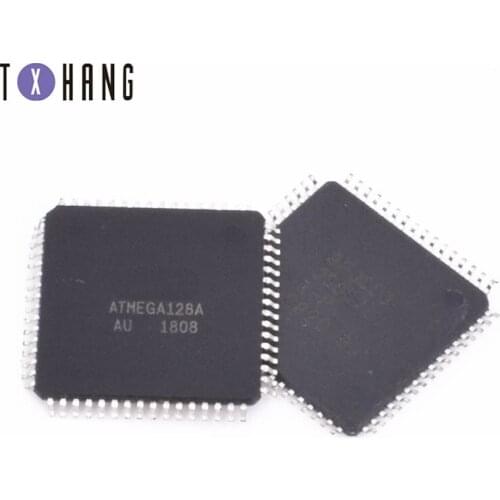 10 PCS ATMEGA128A-AU ATMEGA128A ATMEGA128 128A-AU new microcontroller TQFP-64 diy electronics